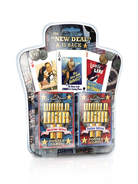 WWII Poster Playing Cards